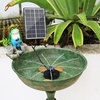 AISITIN 3.5W Solar Fountain, Solar Fountain Pump with 2024 New Glass Solar Panel and 4 Nozzles, Solar Water Fountain Pump for Bird Bath, Swimming Pool, Garden, Fish Tank and Ponds, Black