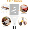 AISITIN BBQ Grill Accessories 16-Inch Stainless Steel Grill Sets for Men, 8Pcs Heavy Duty Grill Utensils Set for Smoker, Camping, Thicker Grill Tools Set Gifts