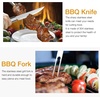 AISITIN BBQ Grill Accessories 16-Inch Stainless Steel Grill Sets for Men, 8Pcs Heavy Duty Grill Utensils Set for Smoker, Camping, Thicker Grill Tools Set Gifts