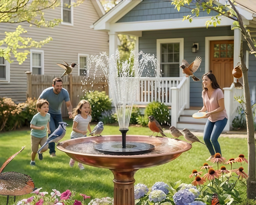 AISITIN small pond fountain and SummerGarden
